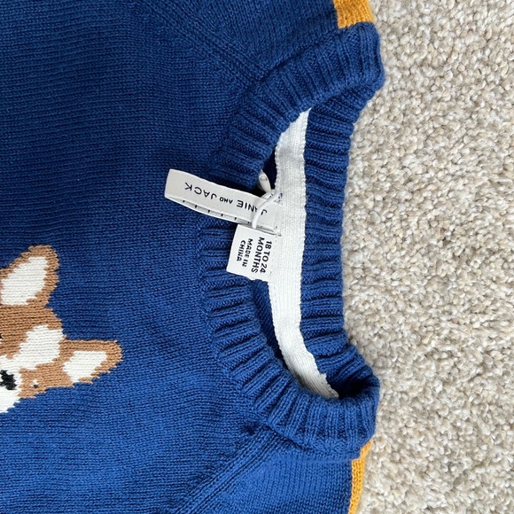 Janie and Jack baby/toddler boy sweater - Picture 2 of 2